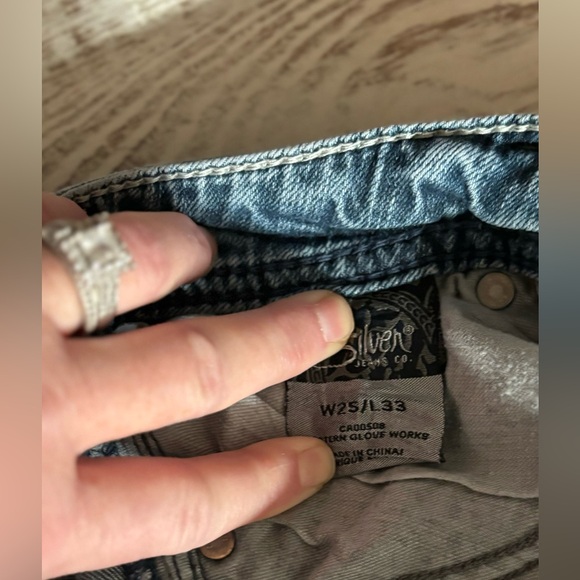 Silver Aiko Boot Cut Jeans - Picture 5 of 5